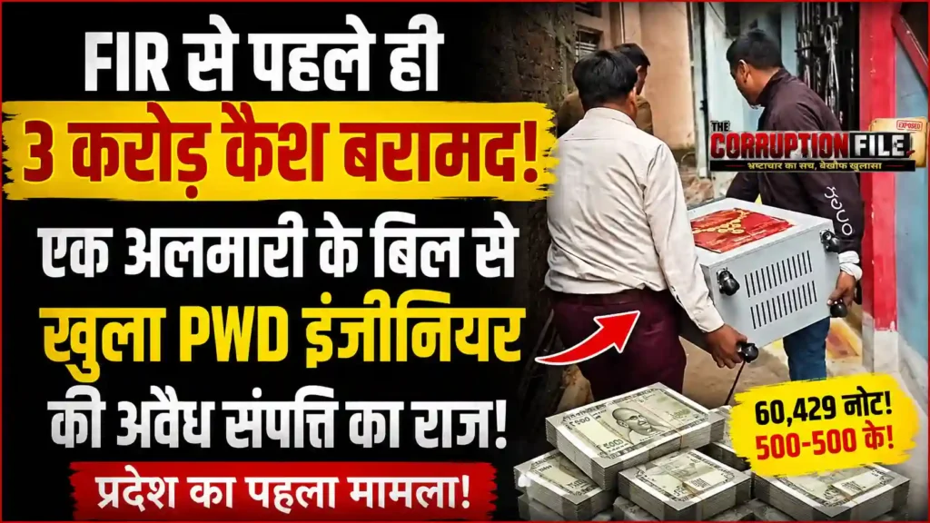 Sagar Cash Recovery : सागर में FIR से पहले 3 करोड़ से ज्यादा कैश बरामद, अलमारी के बिल ने खोला जांच का नया रास्ता