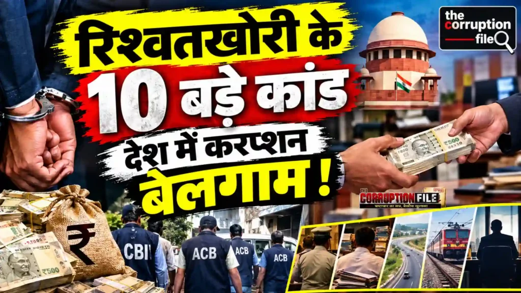 10 Big Bribery Scandals In India