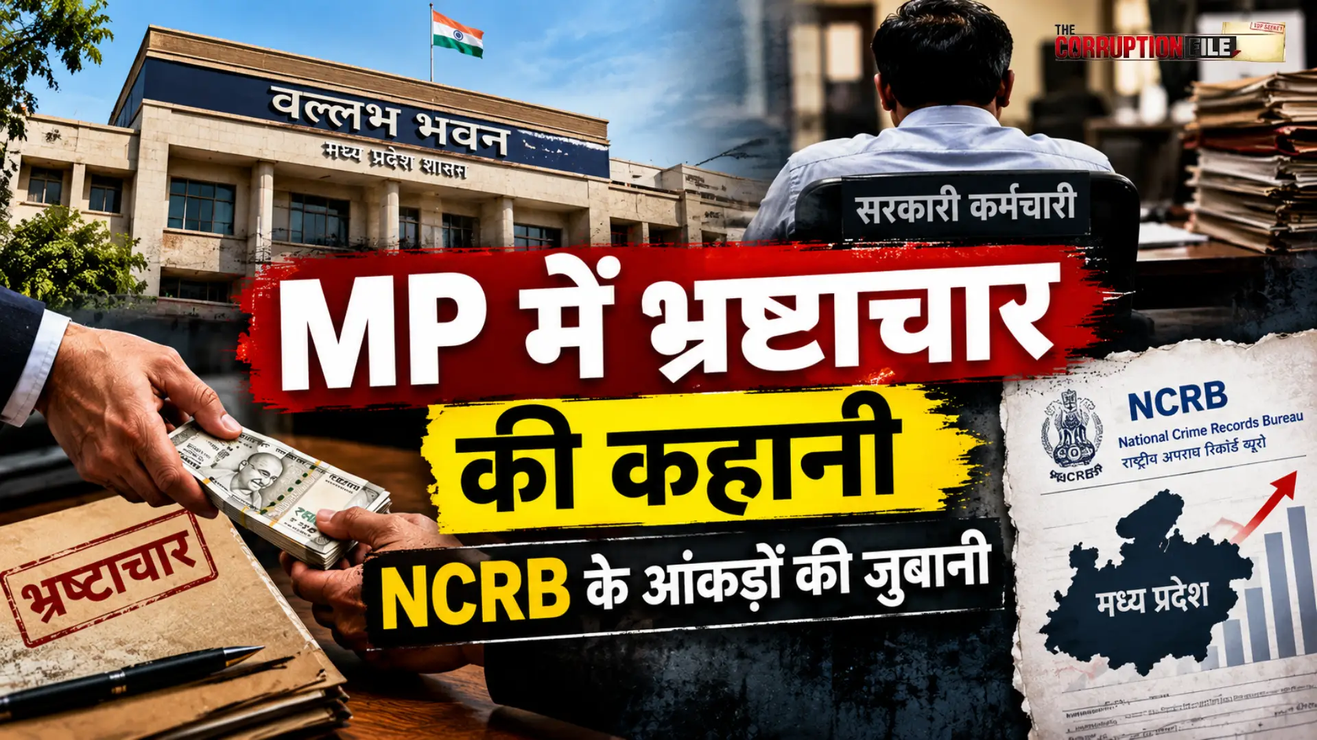 MP Corruption Reality : मध्य प्रदेश में भ्रष्टाचार की हकीकत क्या? जानिए, NCRB के आंकड़े और क्या बताते हैं सर्वे