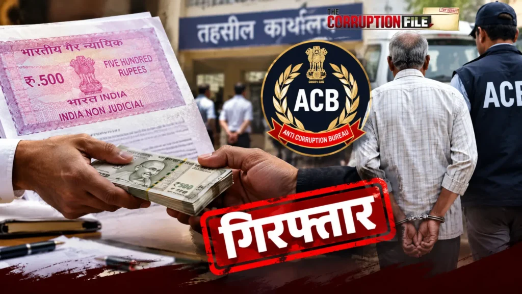 Beed Stamp Paper Bribe : 500 रुपये के स्टाम्प पेपर के लिए 3,500 रुपये की मांग, महाराष्ट्र में ACB ने 70 वर्षीय विक्रेता को पकड़ा